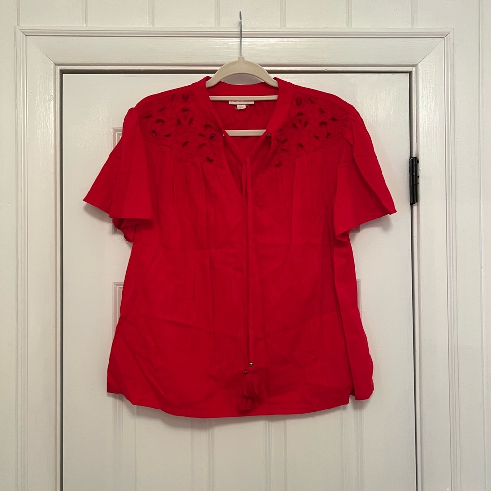 WOMENS KNOX ROSE BLOUSE LIKE NEW SIZE MEDIUM